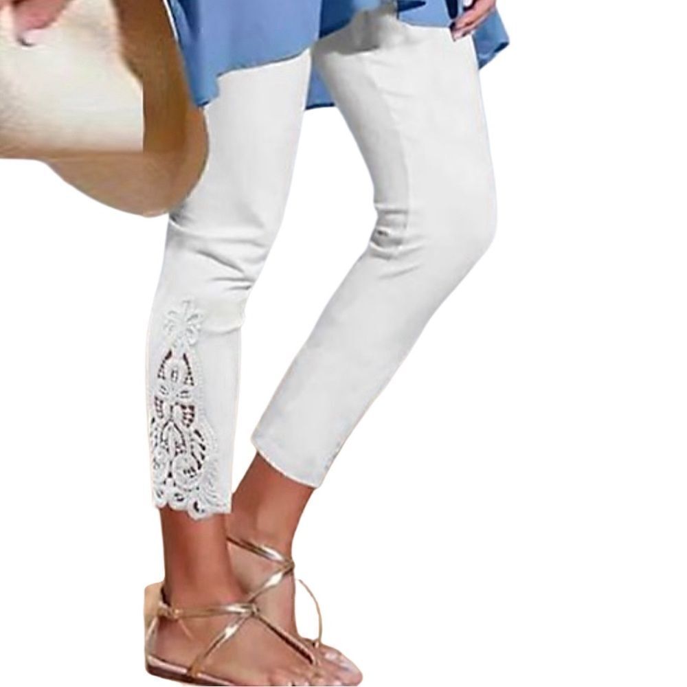 New! White Leggings Sz 5x